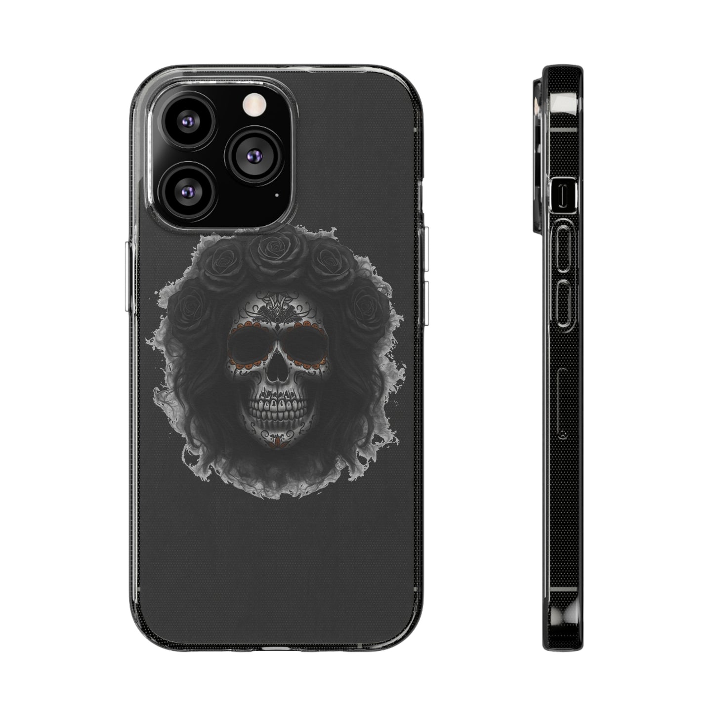 LaCatrina Edge: Clear Silicone Phone Case - Dare to Stand Out