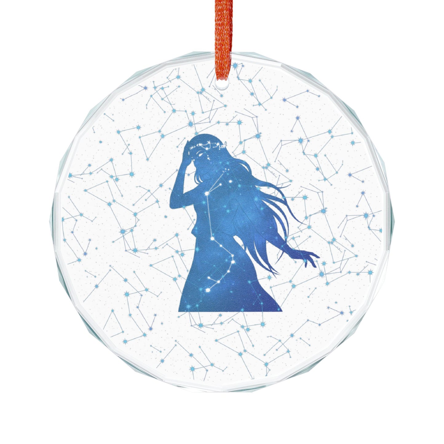 Virgo Vibe - Edgy Zodiac Crystal Ornament #13