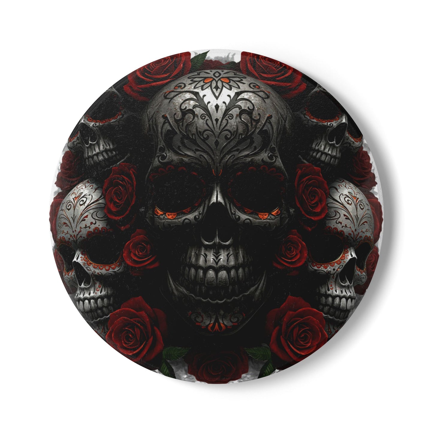LaCatrina Edge: Daring Ceramic Coaster #32