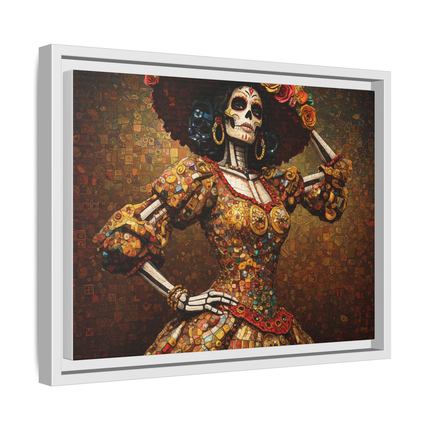 LaCatrina Essence #24 - Professional Multi-Color Framed Matte Canvas