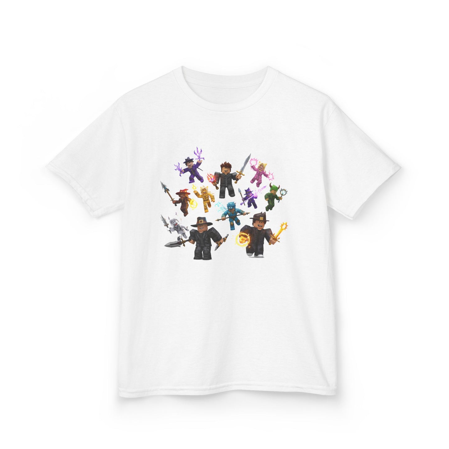 Pixel Pals Playground - Kids' Trendy Voxel Tee