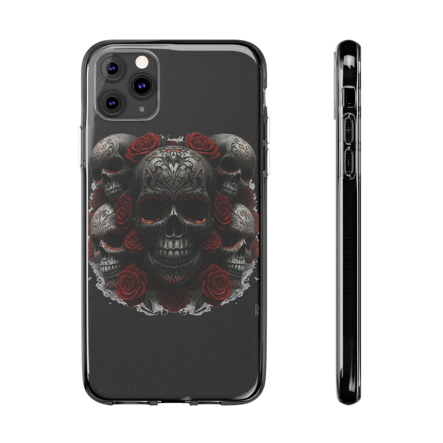 LaCatrina Edge: Clear Silicone Case for Bold Spirits