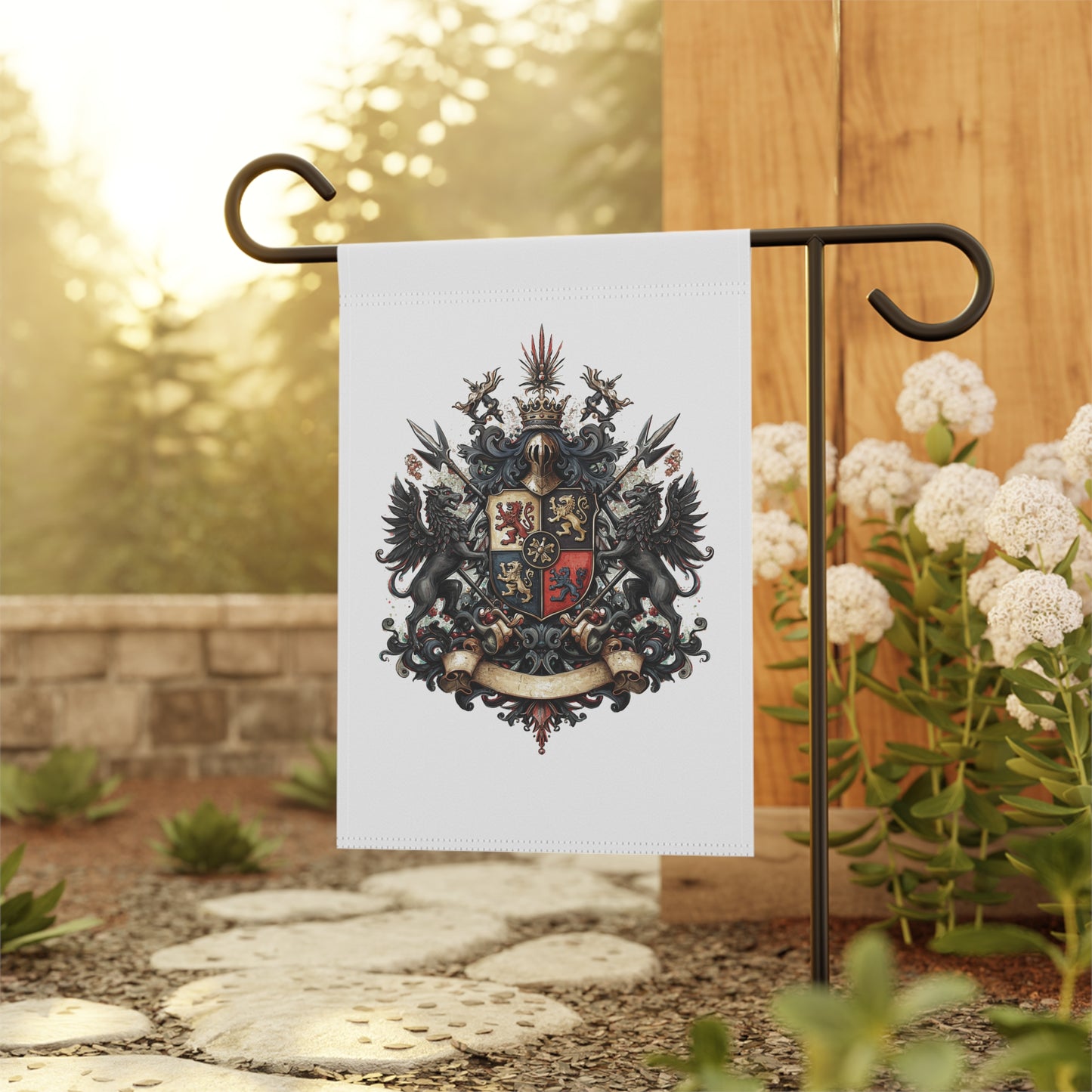 Guild Emblem Grandeur: Trendy Garden & House Banner