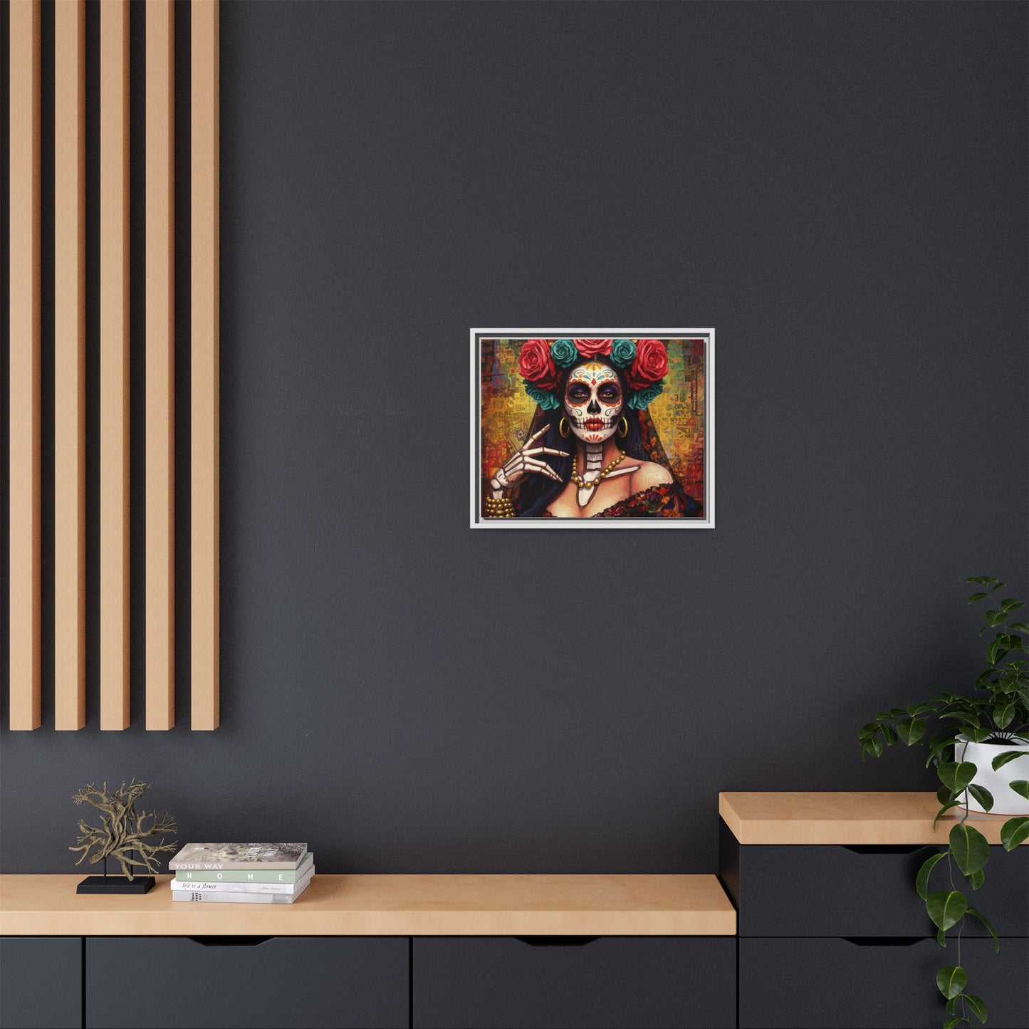 LaCatrina Elegance: Professional Multi-Color Framed Matte Canvas #9