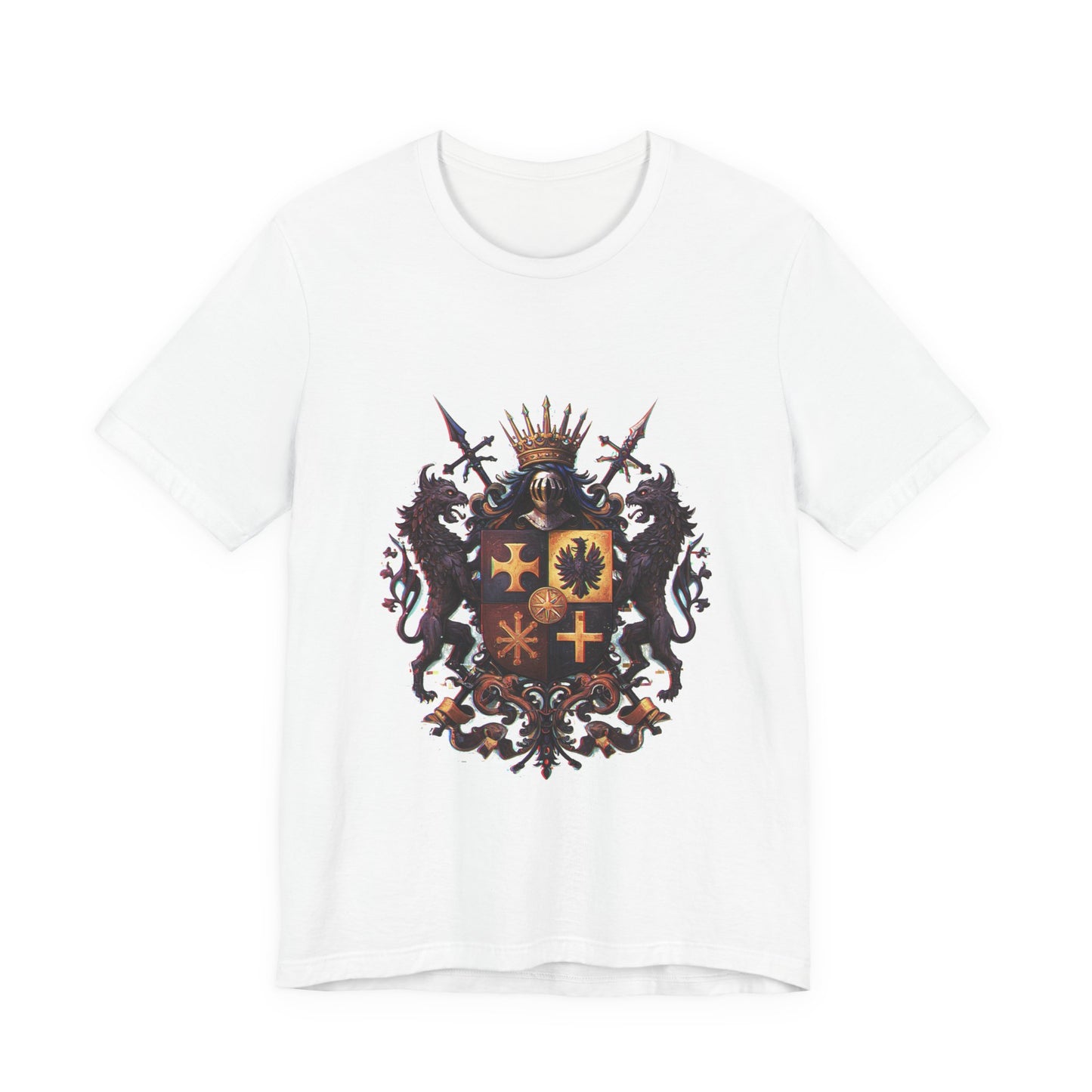 Guild Emblem Fusion Tee – Trendy Unisex Style