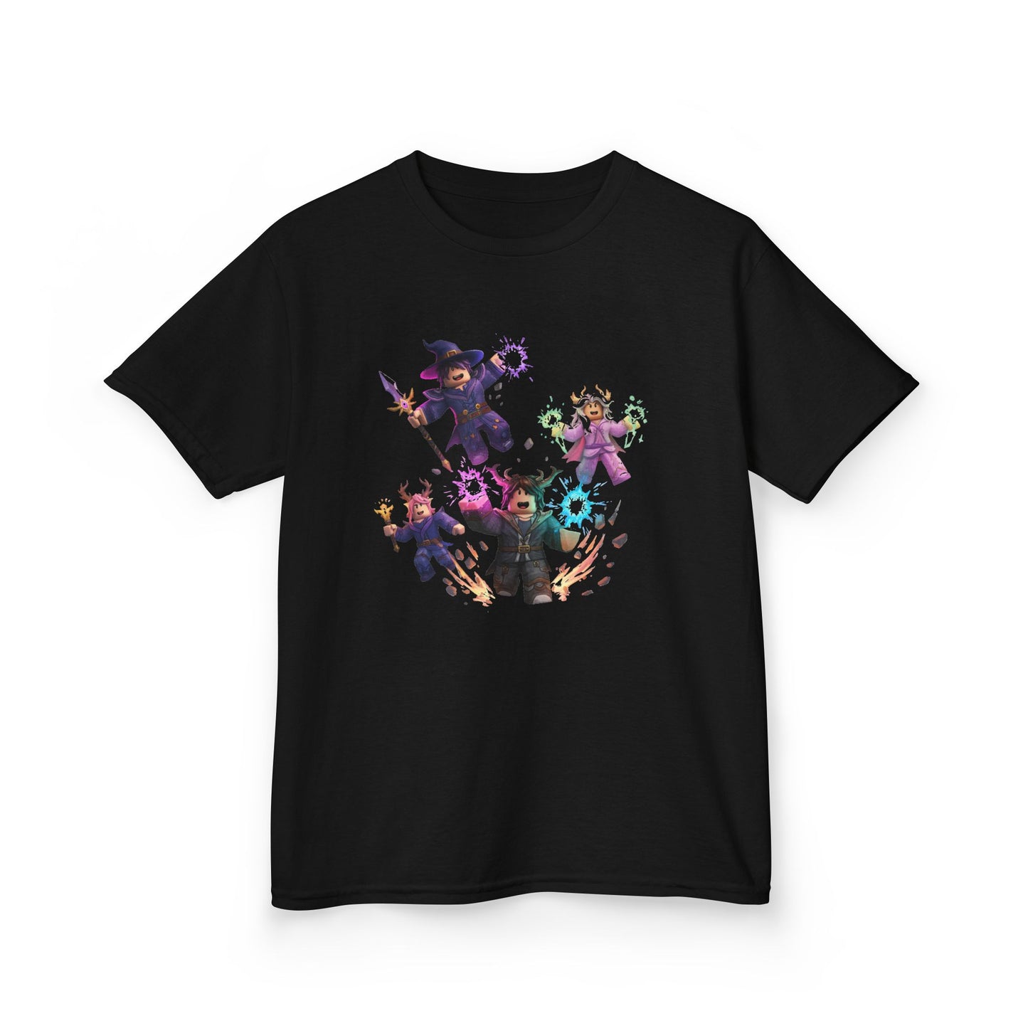 Pixel Pals Adventure Kids Tee - Voxel Characters Edition