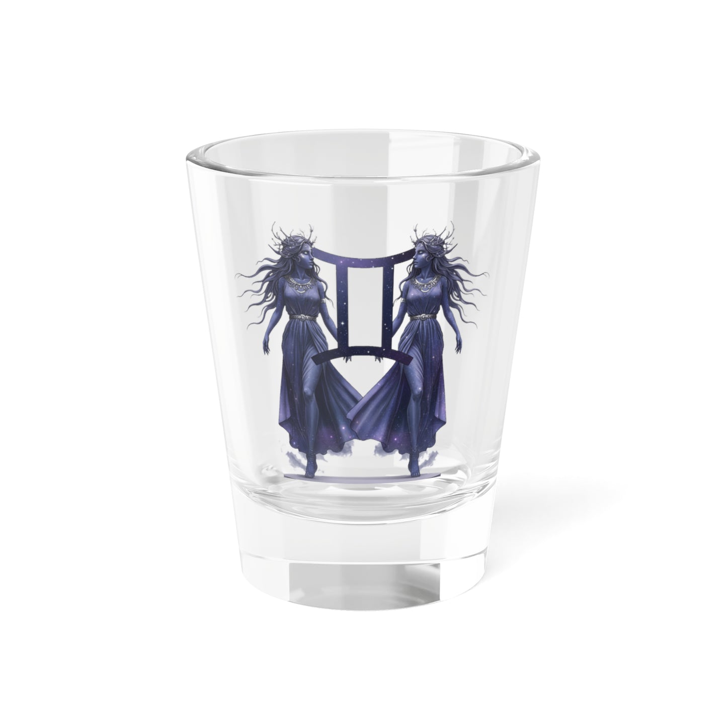 Gemini Vibes 1.5oz Zodiac Shot Glass - Trendsetter Edition