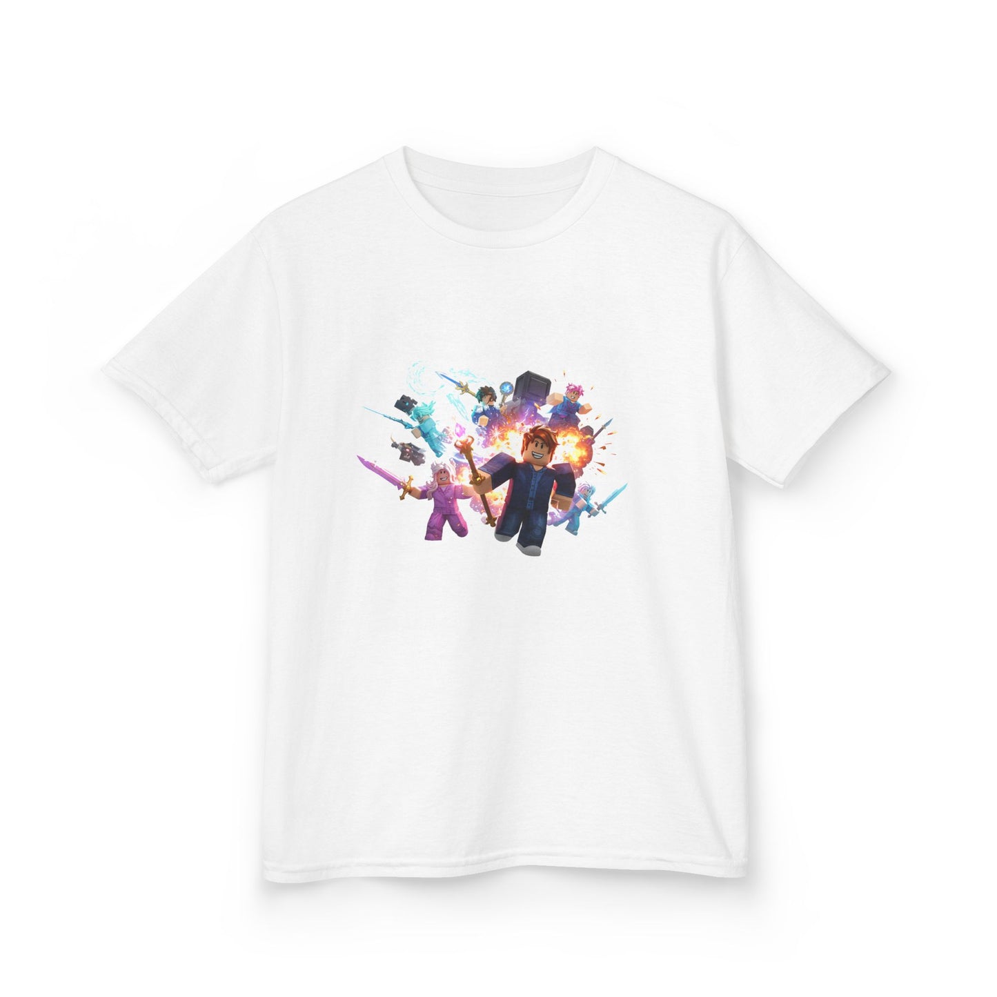 Pixel Pals Playground - Kids' Trendy Voxel Tee