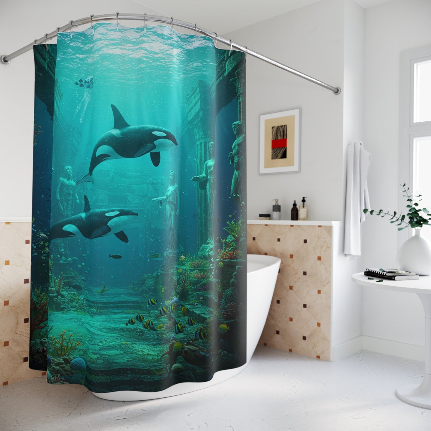 Atlantis Edge: The Lost City Shower Curtain #27