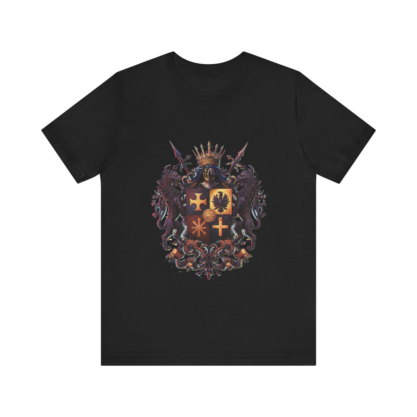Guild Emblem Fusion Tee – Trendy Unisex Style