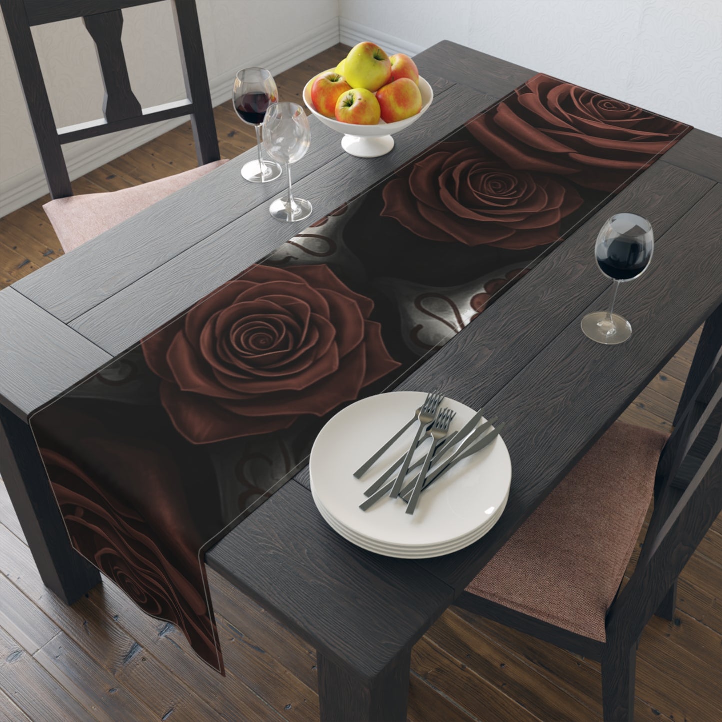 LaCatrina Edge: Bold & Mysterious Table Runner