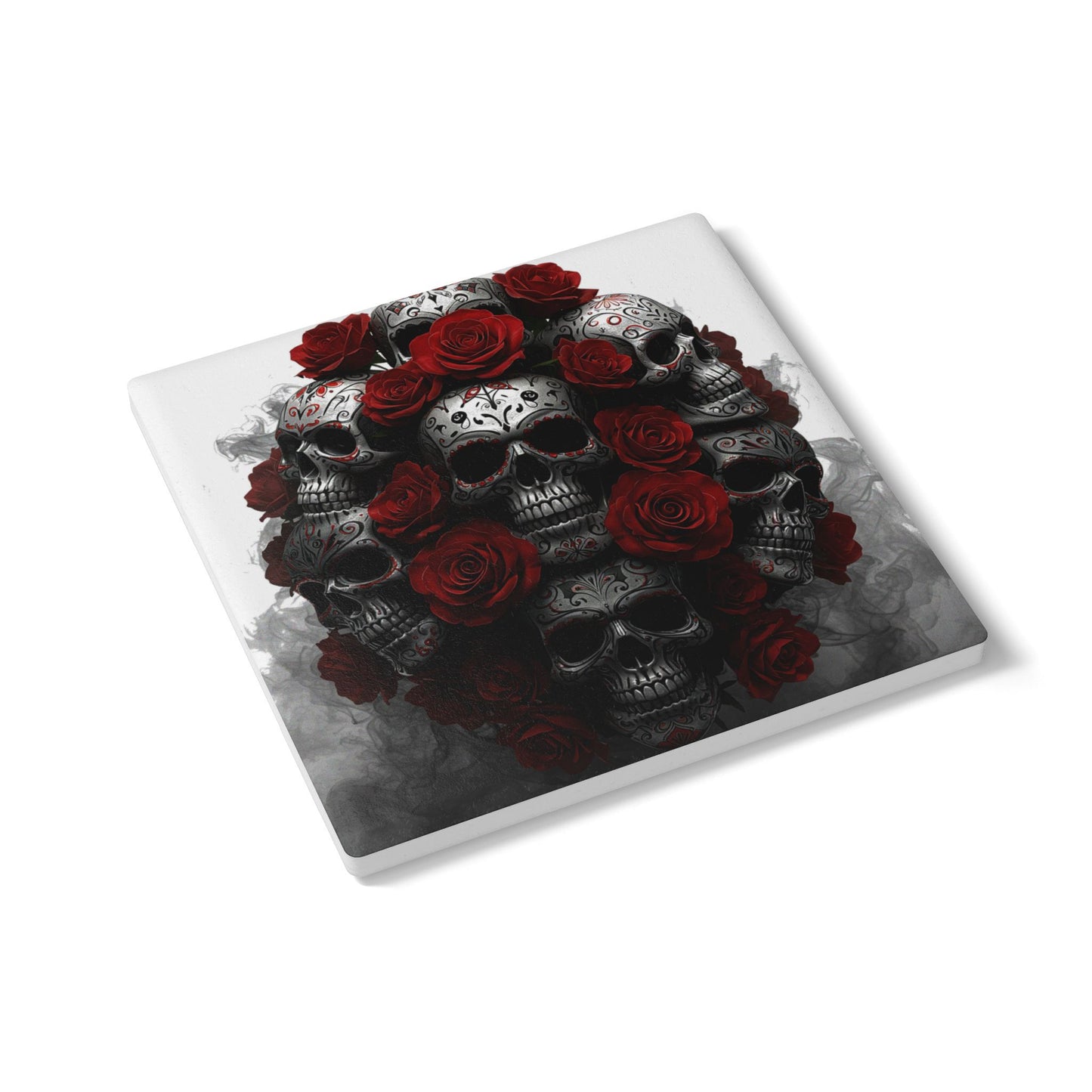 LaCatrina Edge: Ceramic Coaster #28 - Bold and Daring