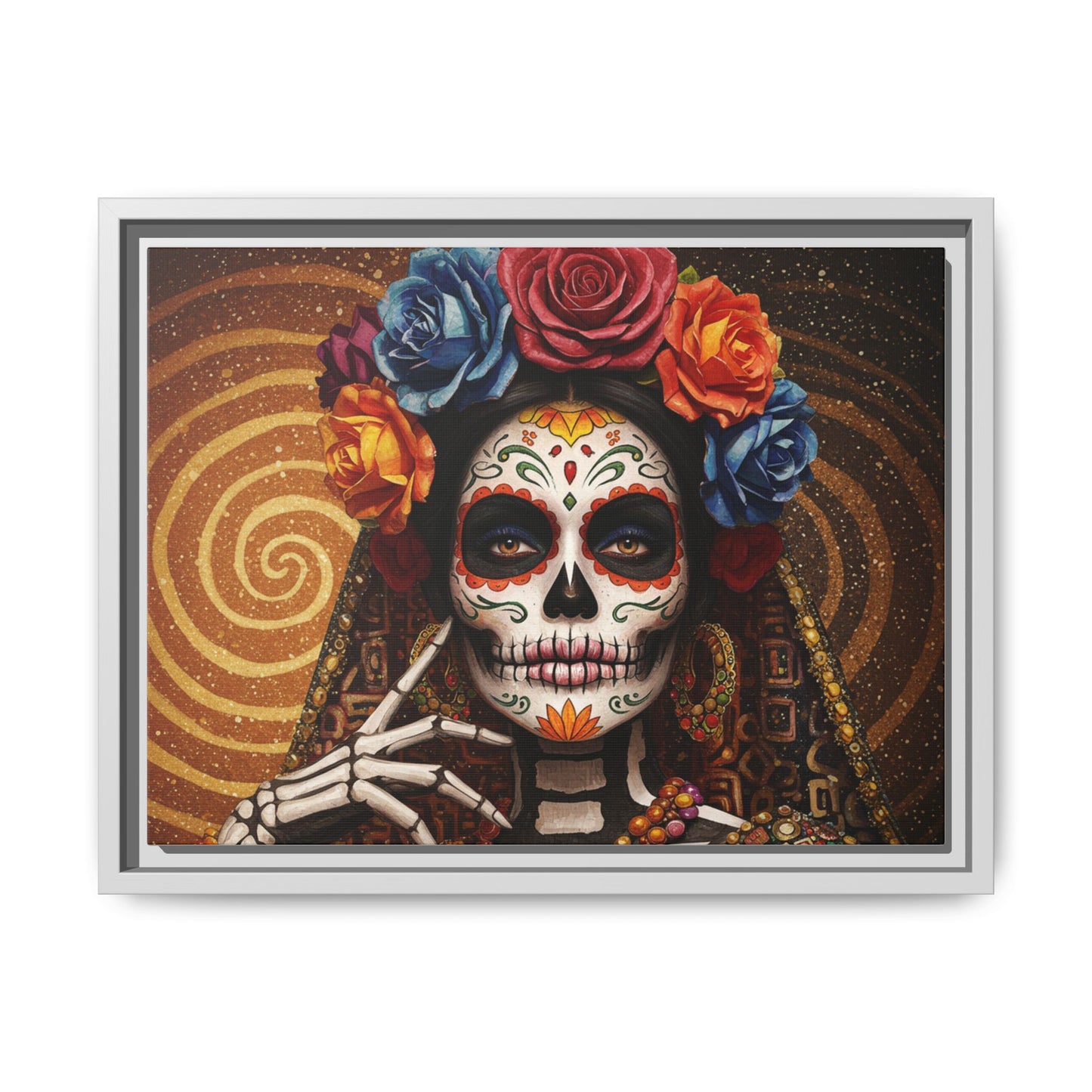 LaCatrina Elegance: Matte Canvas Masterpiece #20