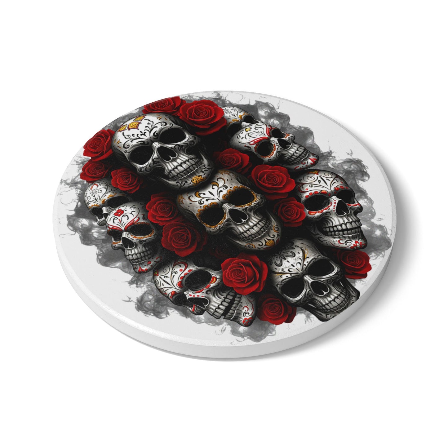 LaCatrina Edge: Bold Ceramic Coaster #42
