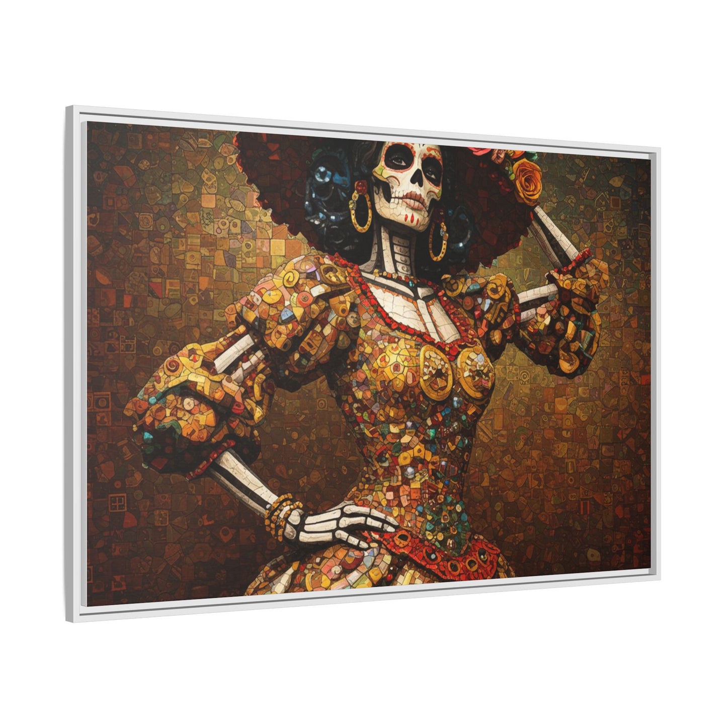 LaCatrina Essence #24 - Professional Multi-Color Framed Matte Canvas
