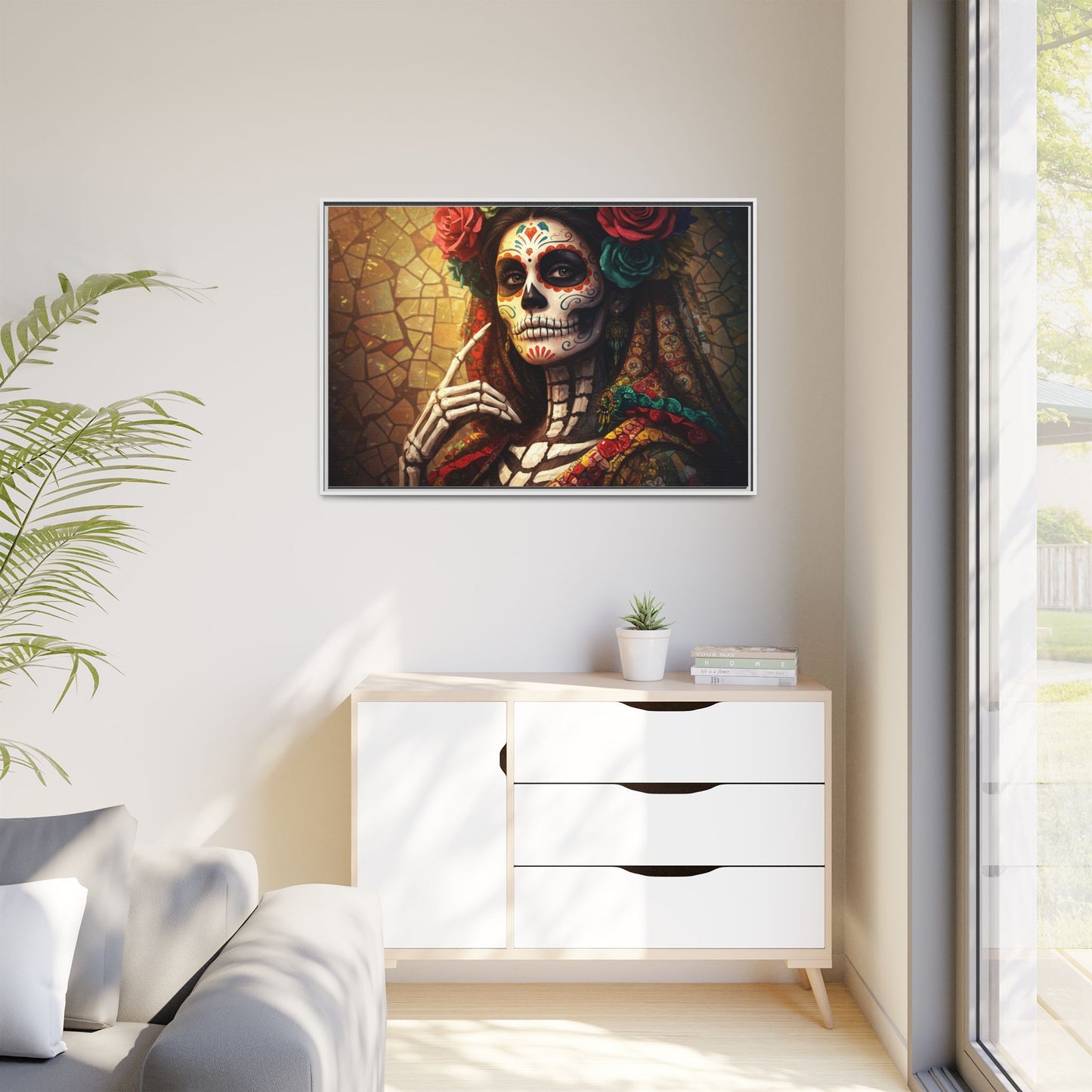LaCatrina Elegance - Professional Multi-Color Framed Matte Canvas #14