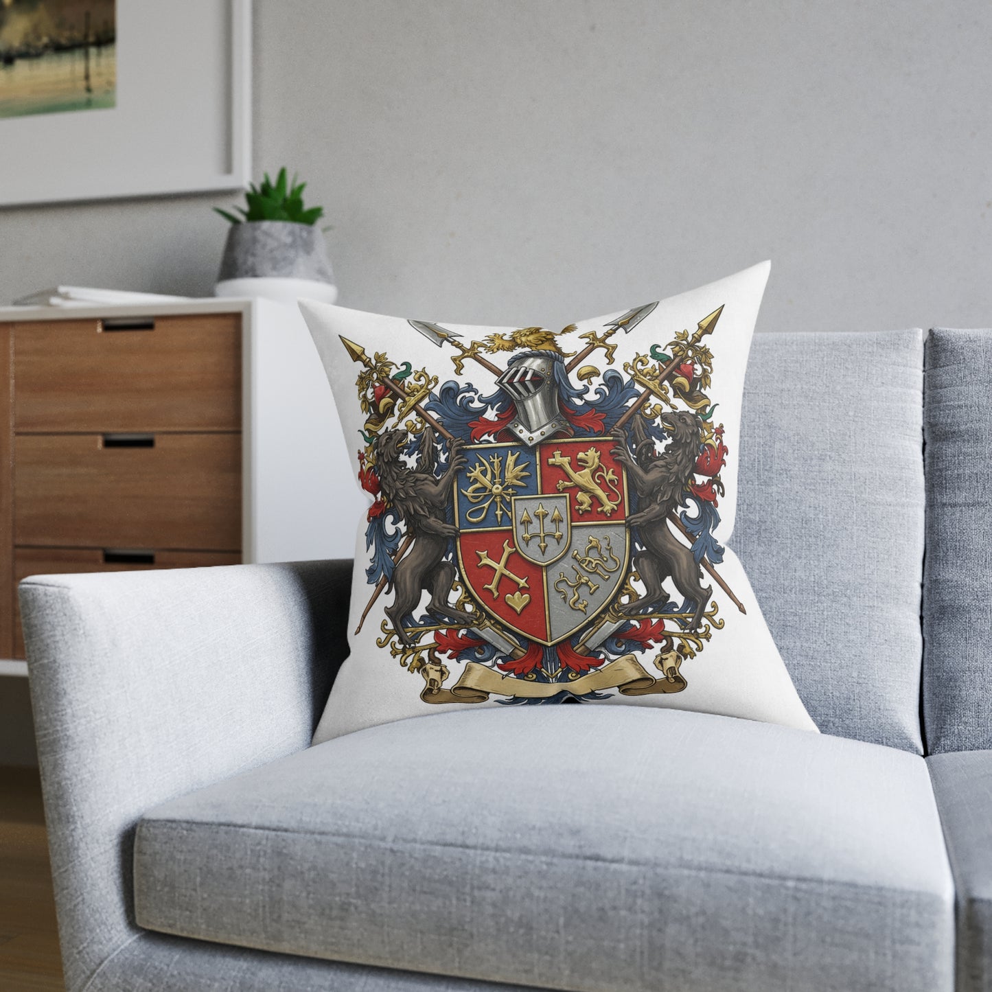 Guild Edge - Exclusive #6 Square Pillow Design