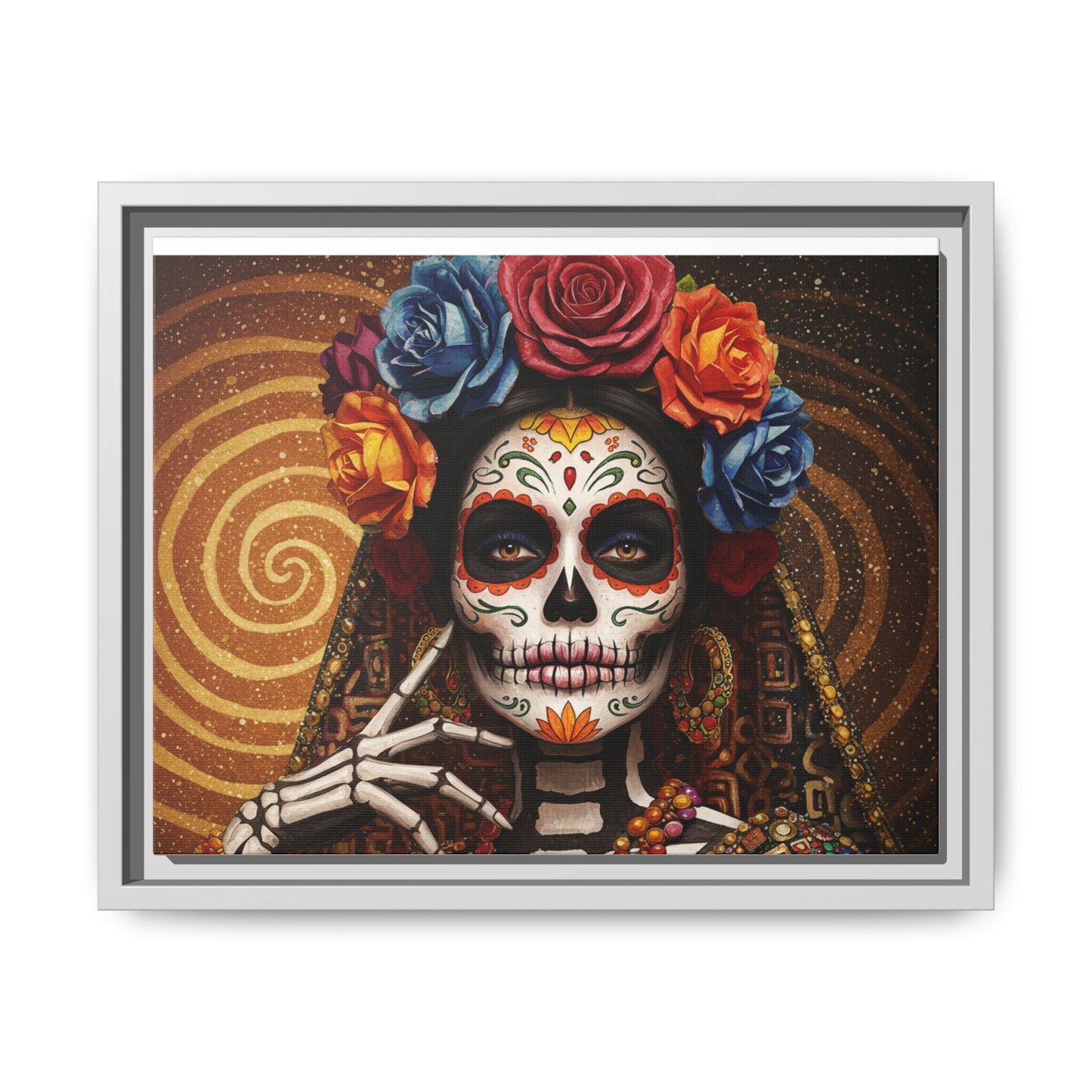 LaCatrina Elegance: Matte Canvas Masterpiece #20