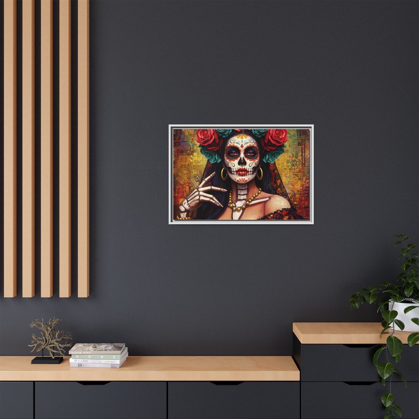 LaCatrina Elegance: Professional Multi-Color Framed Matte Canvas #9