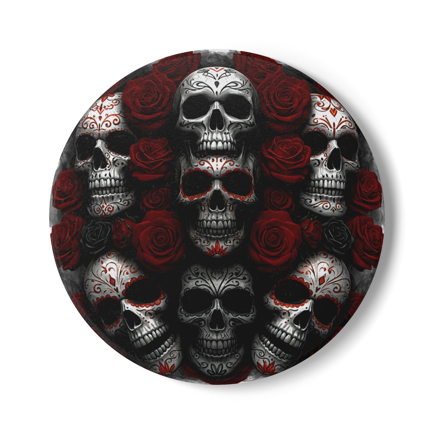 LaCatrina Edge: Ceramic Coaster #25 - Embrace Your Bold Side