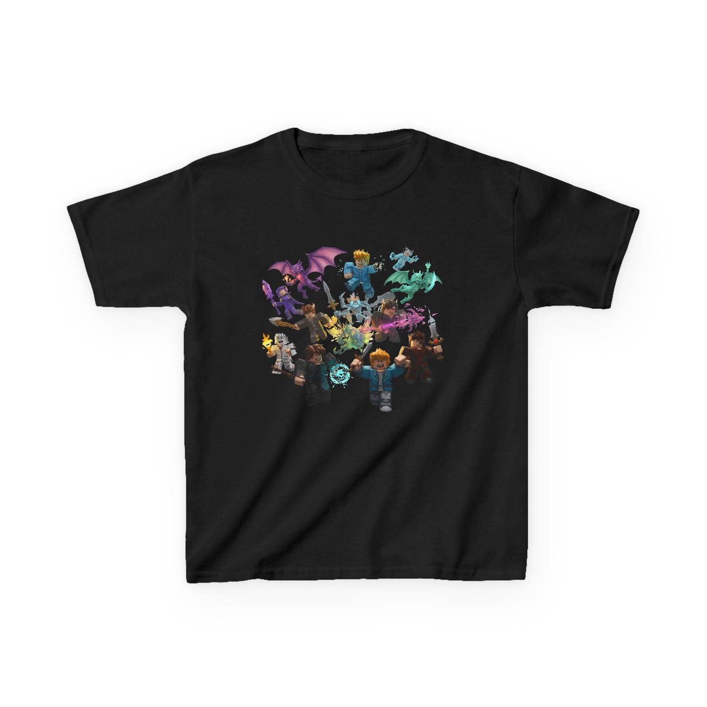 Pixel Pals Playground - Trendy Voxel Tee for Kids