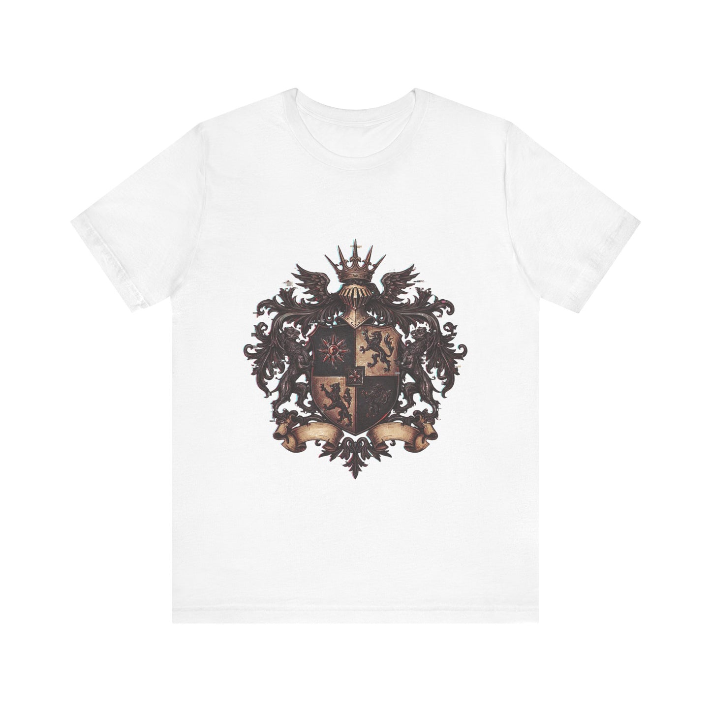 Guild Emblem Fusion Tee - Trendy Unisex Jersey Style