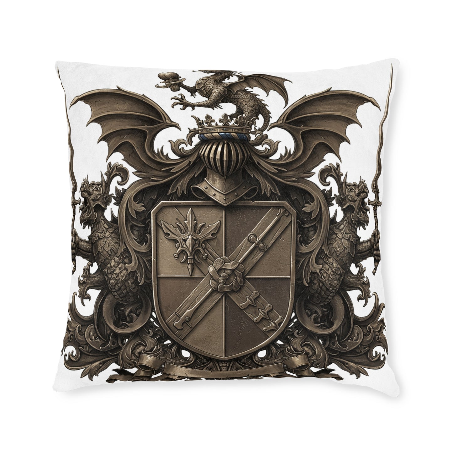 Urban Edge Guild #3 - Dual-Sided Square Pillow