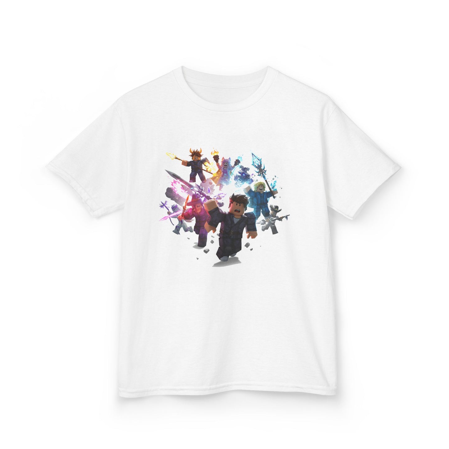Pixel Pals Playground - Trendy Voxel Tee for Kids
