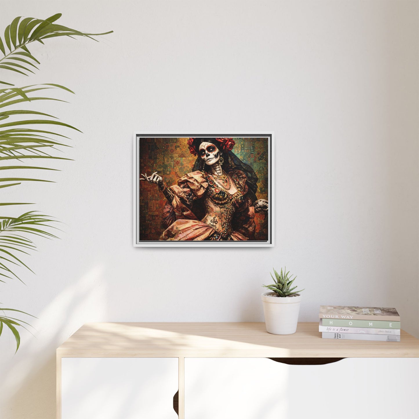 LaCatrina Elegance: Professional Art Series #6 - Framed Matte Canvas