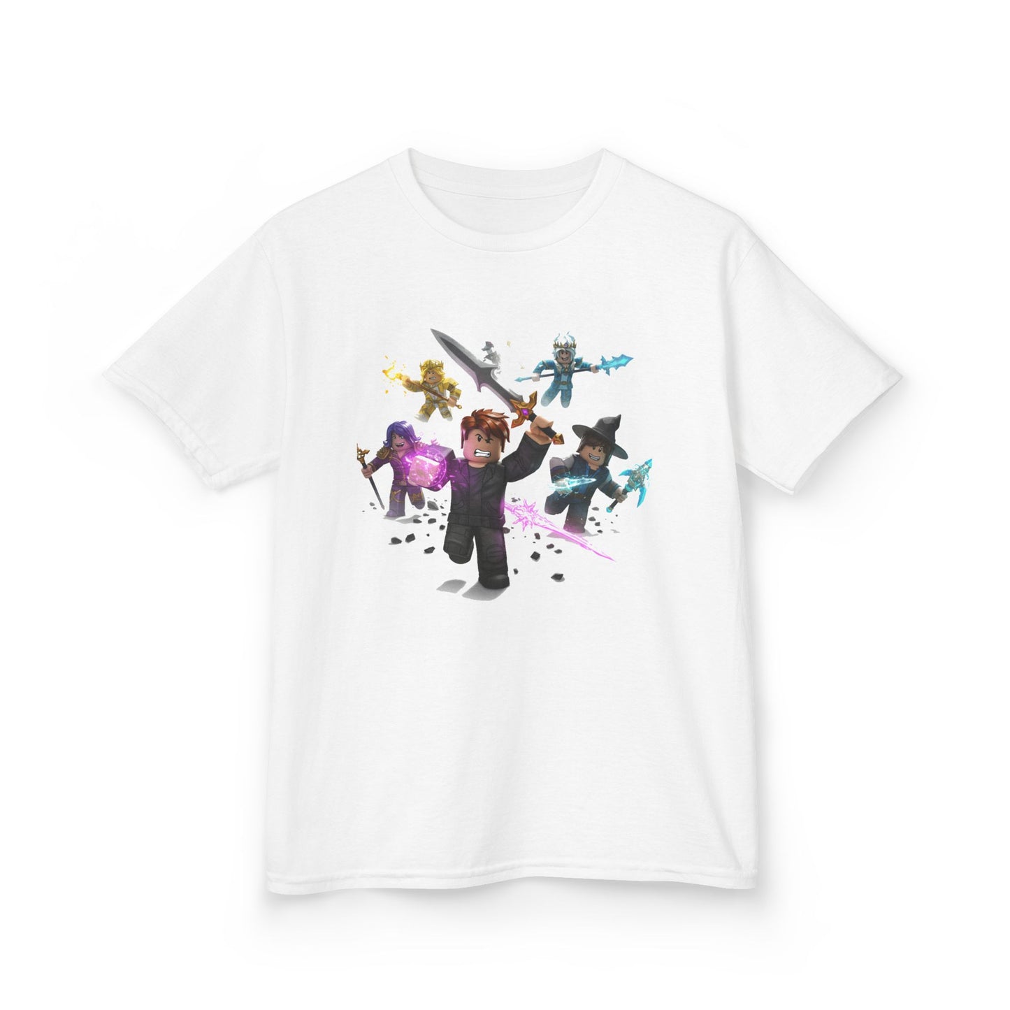 Pixel Pals Adventure Kids Tee - Voxel Characters Edition
