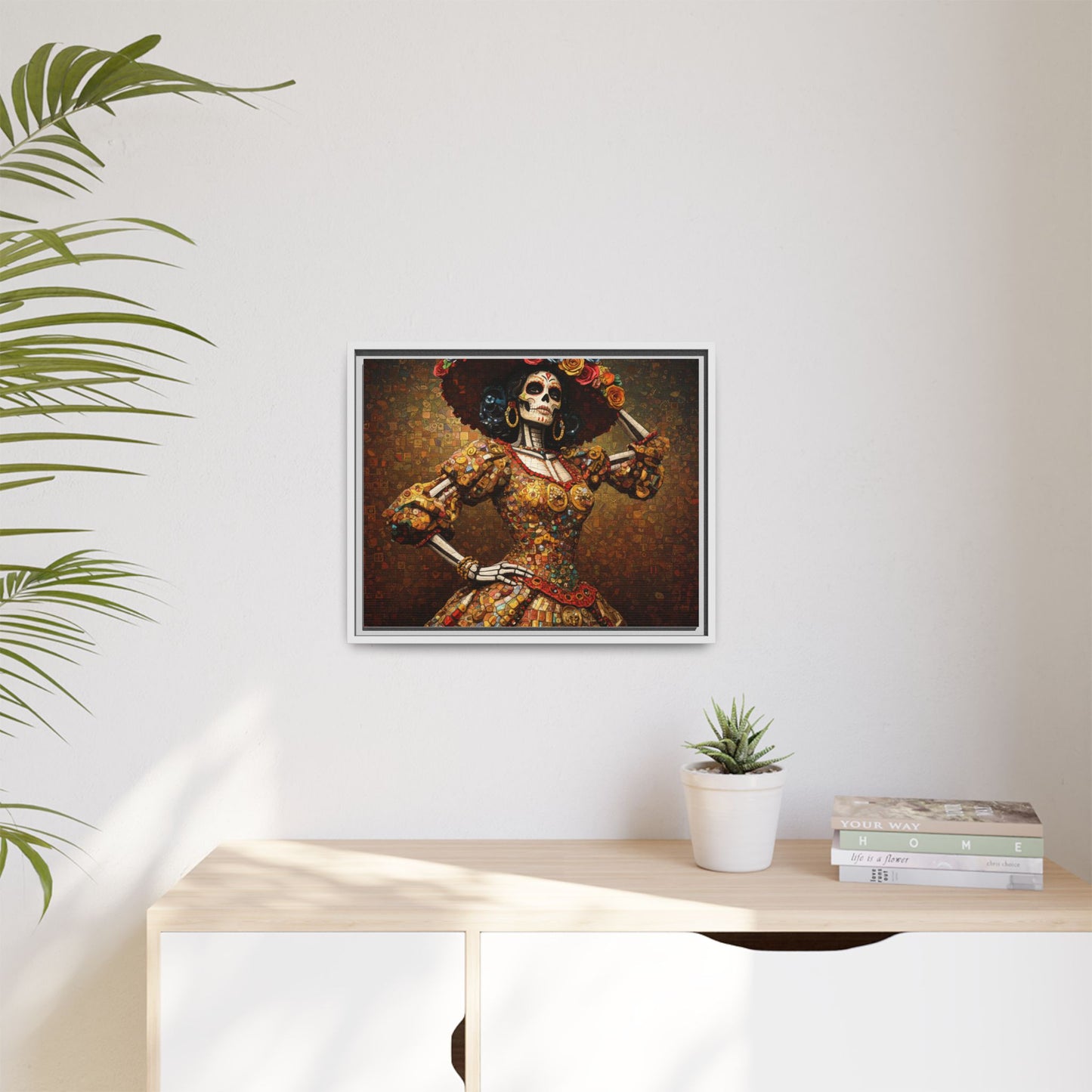 LaCatrina Essence #24 - Professional Multi-Color Framed Matte Canvas