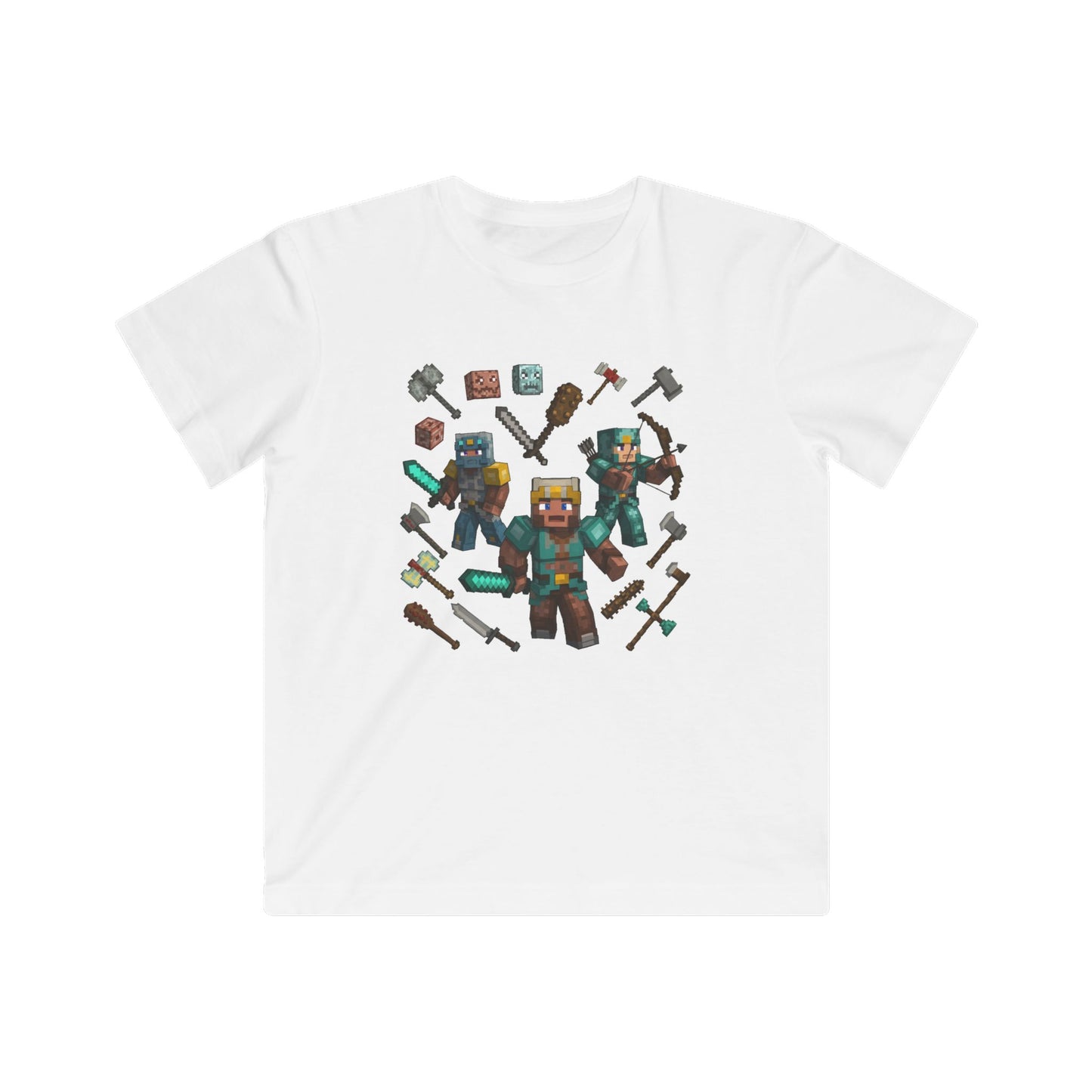 Pixel Power Play Kids Tee - Dive Into Adventure!