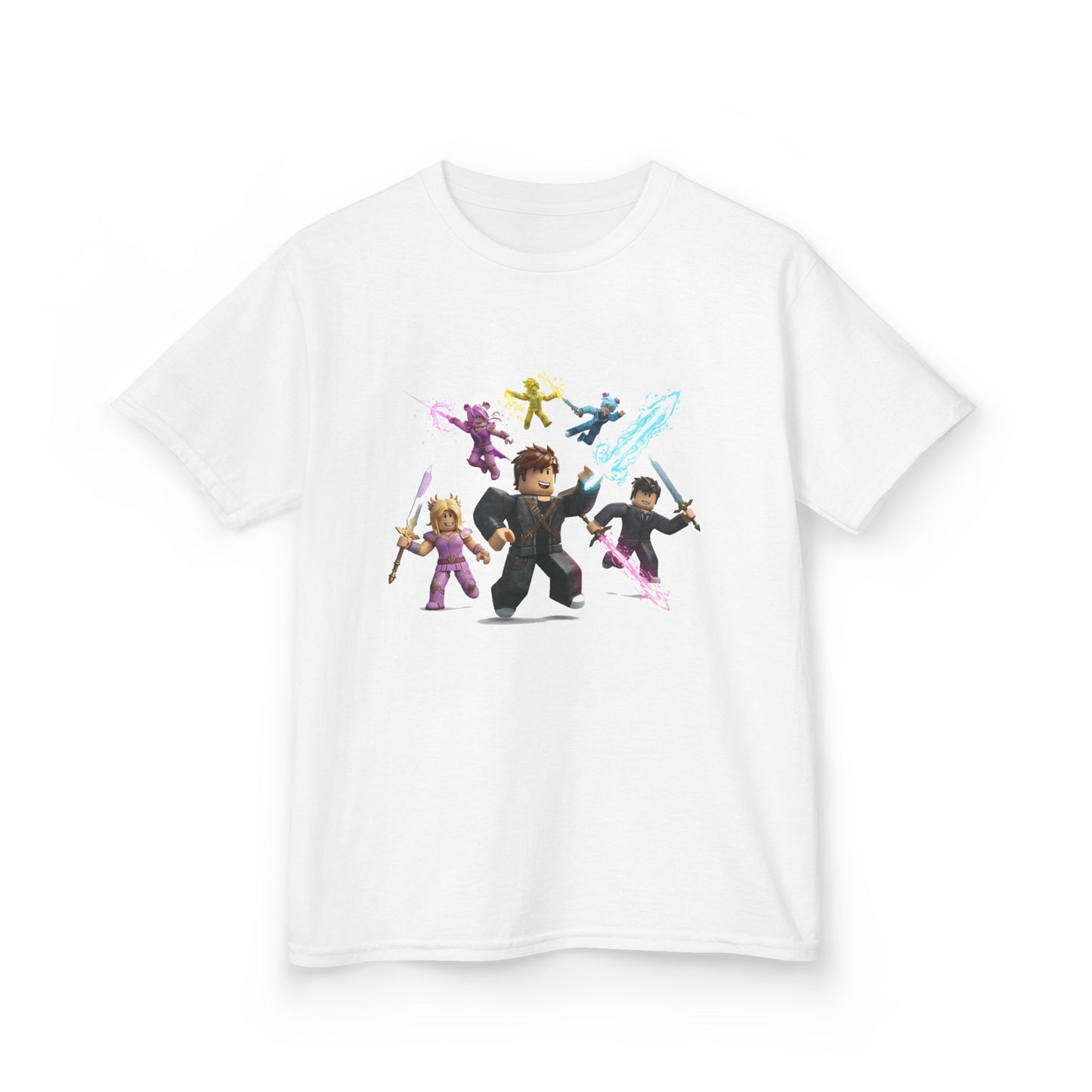 Pixel Pals Playground - Trendy Voxel Tee for Kids
