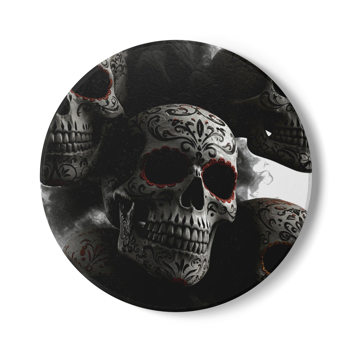 LaCatrina Edge: Ceramic Coaster - Bold & Daring Design
