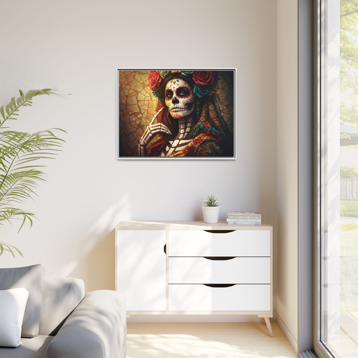 LaCatrina Elegance - Professional Multi-Color Framed Matte Canvas #14