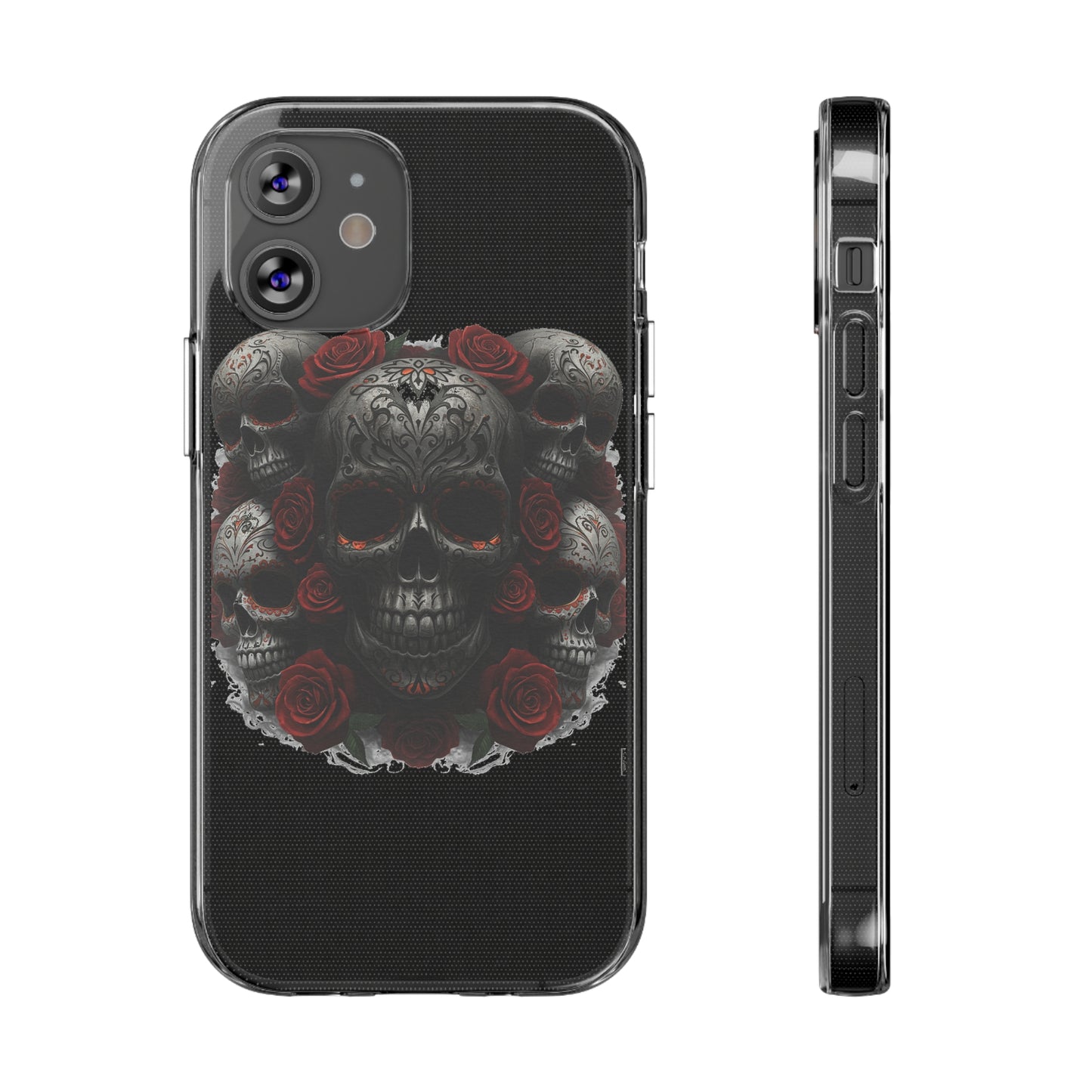 LaCatrina Edge: Clear Silicone Case for Bold Spirits