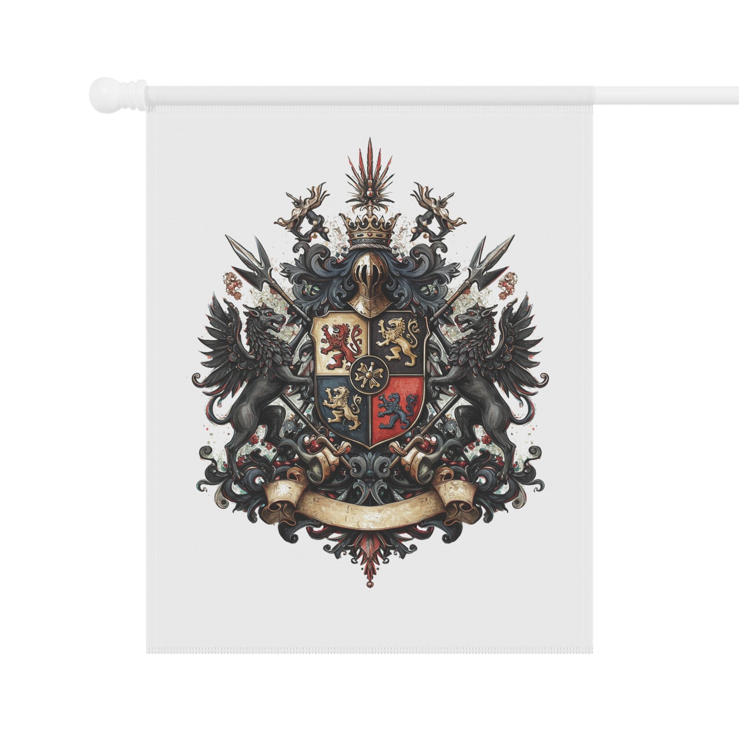 Guild Emblem Grandeur: Trendy Garden & House Banner