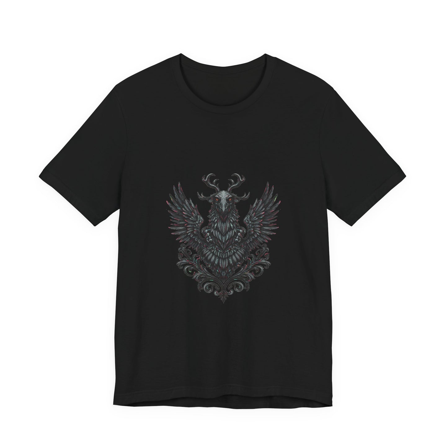 Glitch Heraldry Unisex Tee - Trendy Urban Style