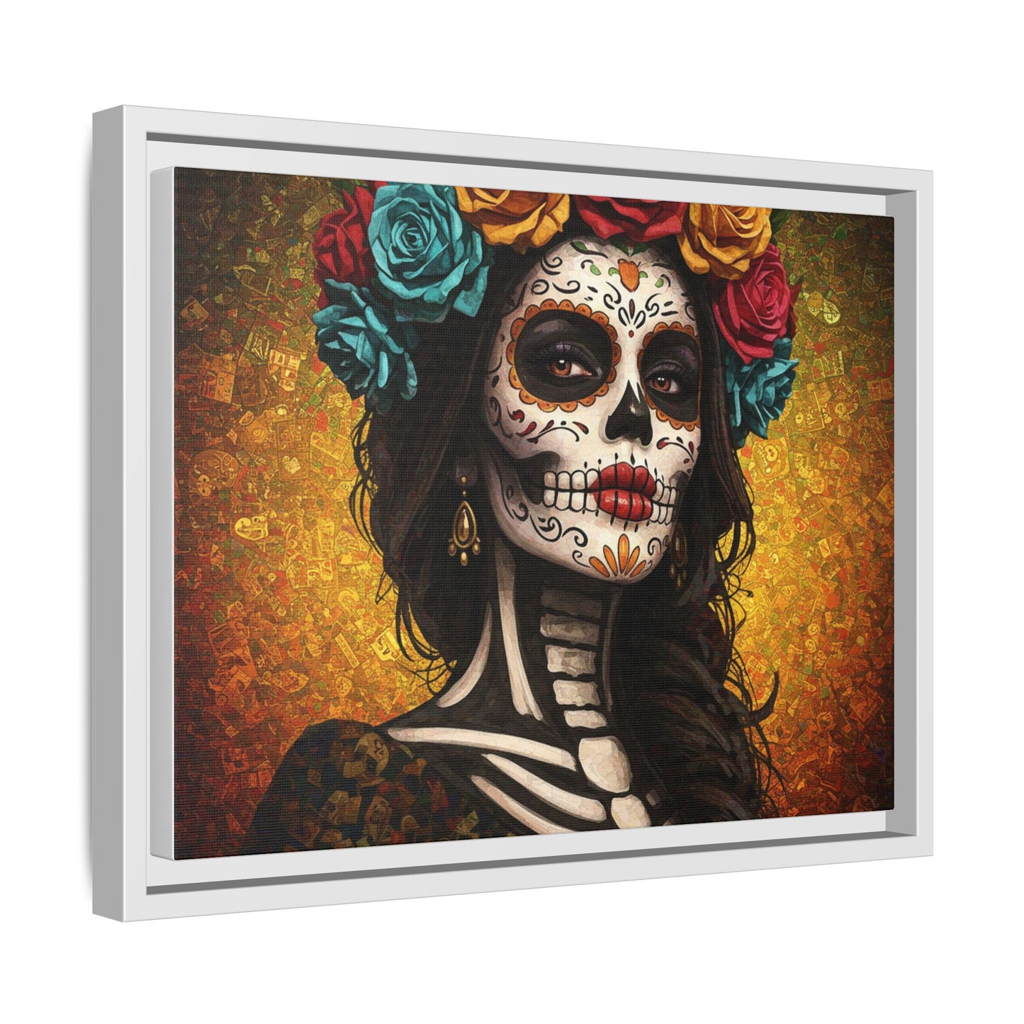 LaCatrina Essence: Professional Multi-Color Framed Matte Canvas #21