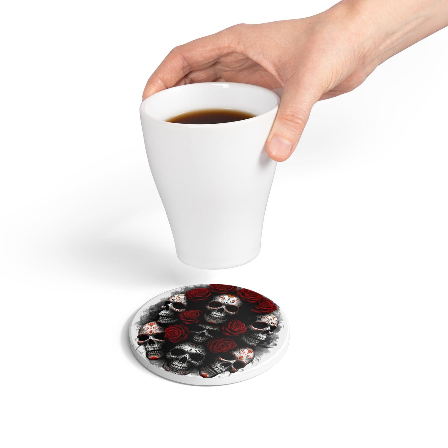 LaCatrina Edge: Ceramic Coaster #24