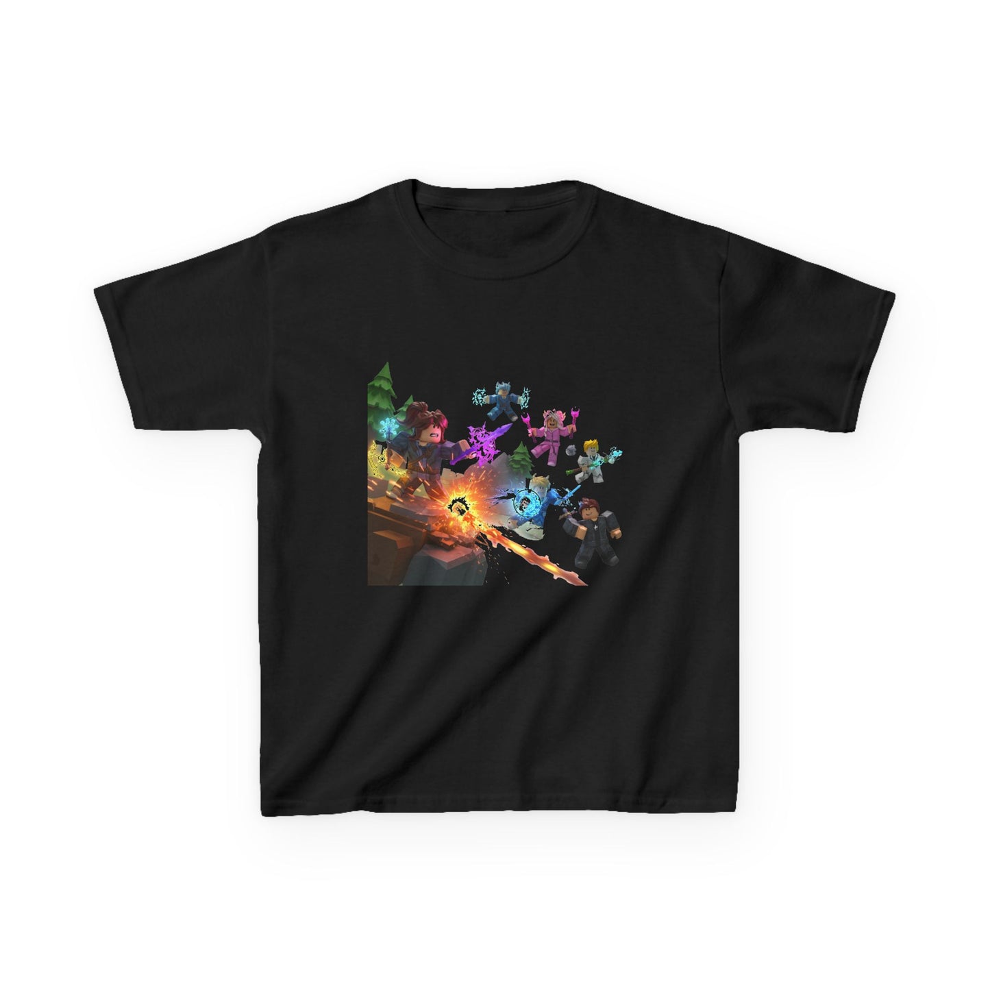 Pixel Pals Adventure: Kids Voxel Character Tee