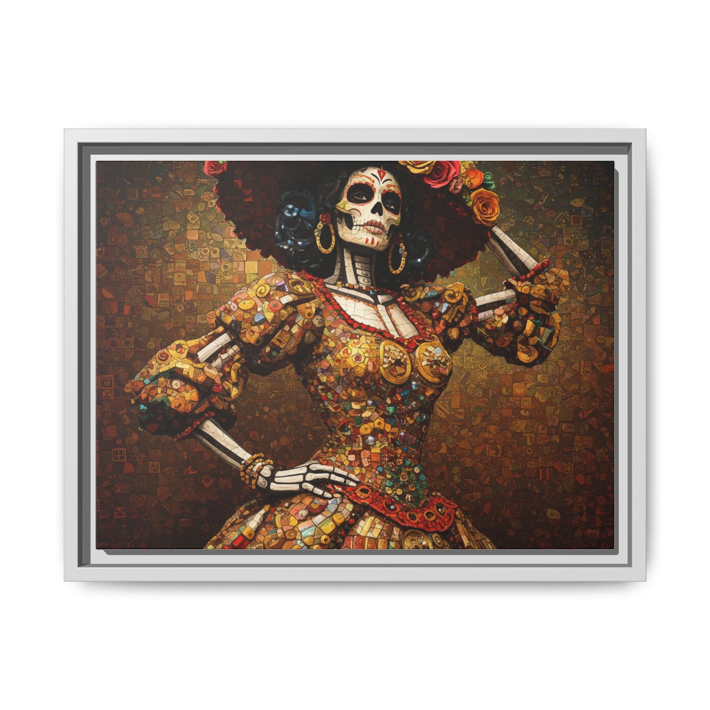 LaCatrina Essence #24 - Professional Multi-Color Framed Matte Canvas