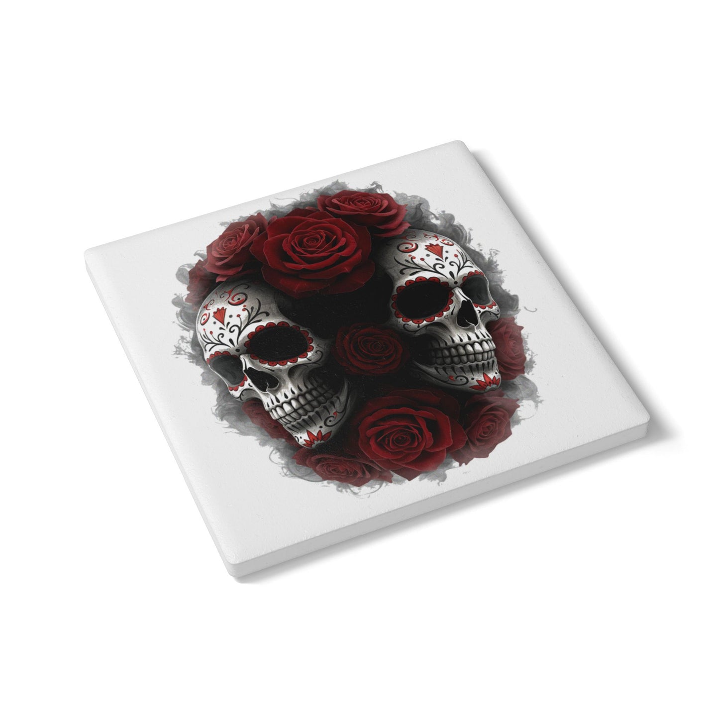 LaCatrina Edge: Daring Ceramic Coaster #11