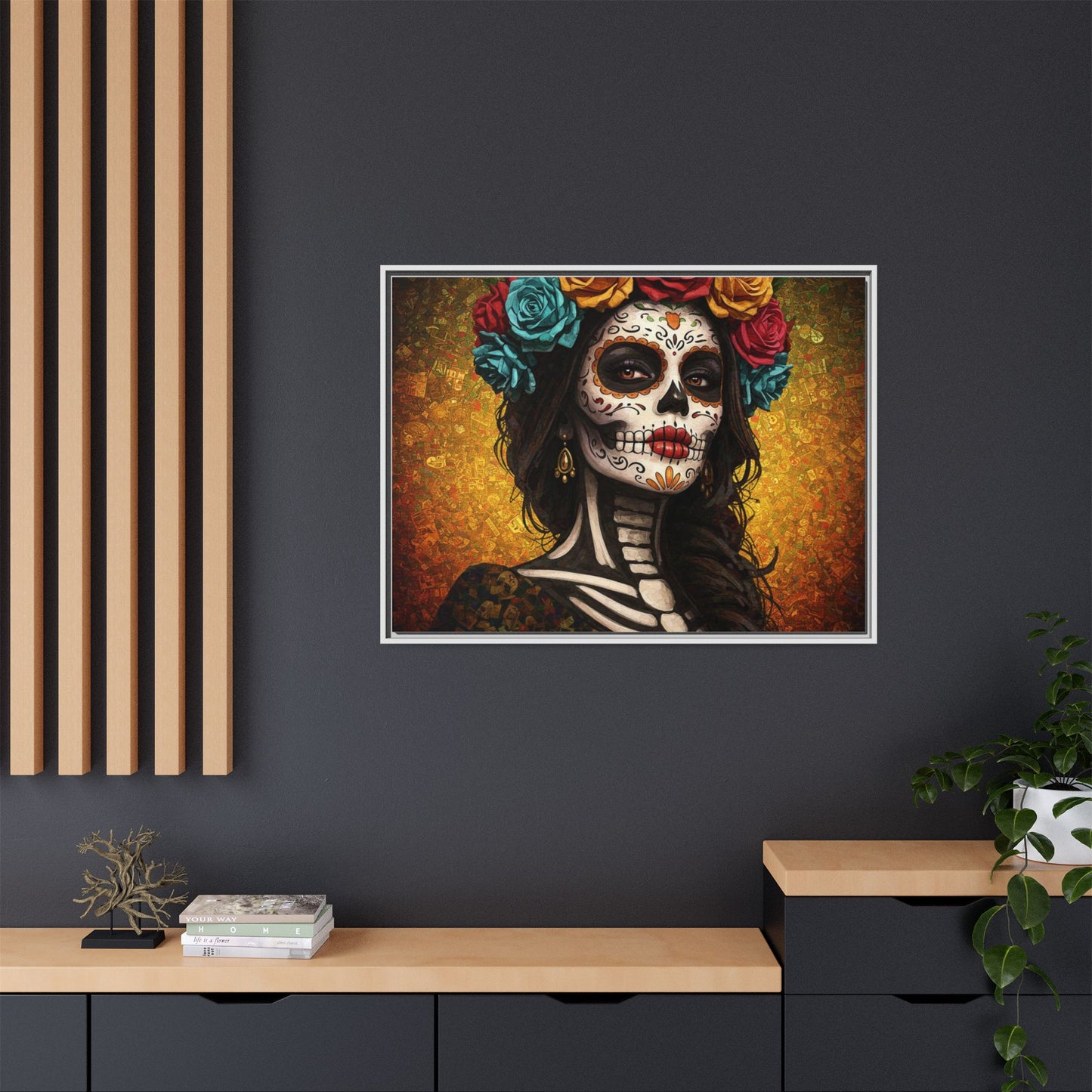 LaCatrina Essence: Professional Multi-Color Framed Matte Canvas #21