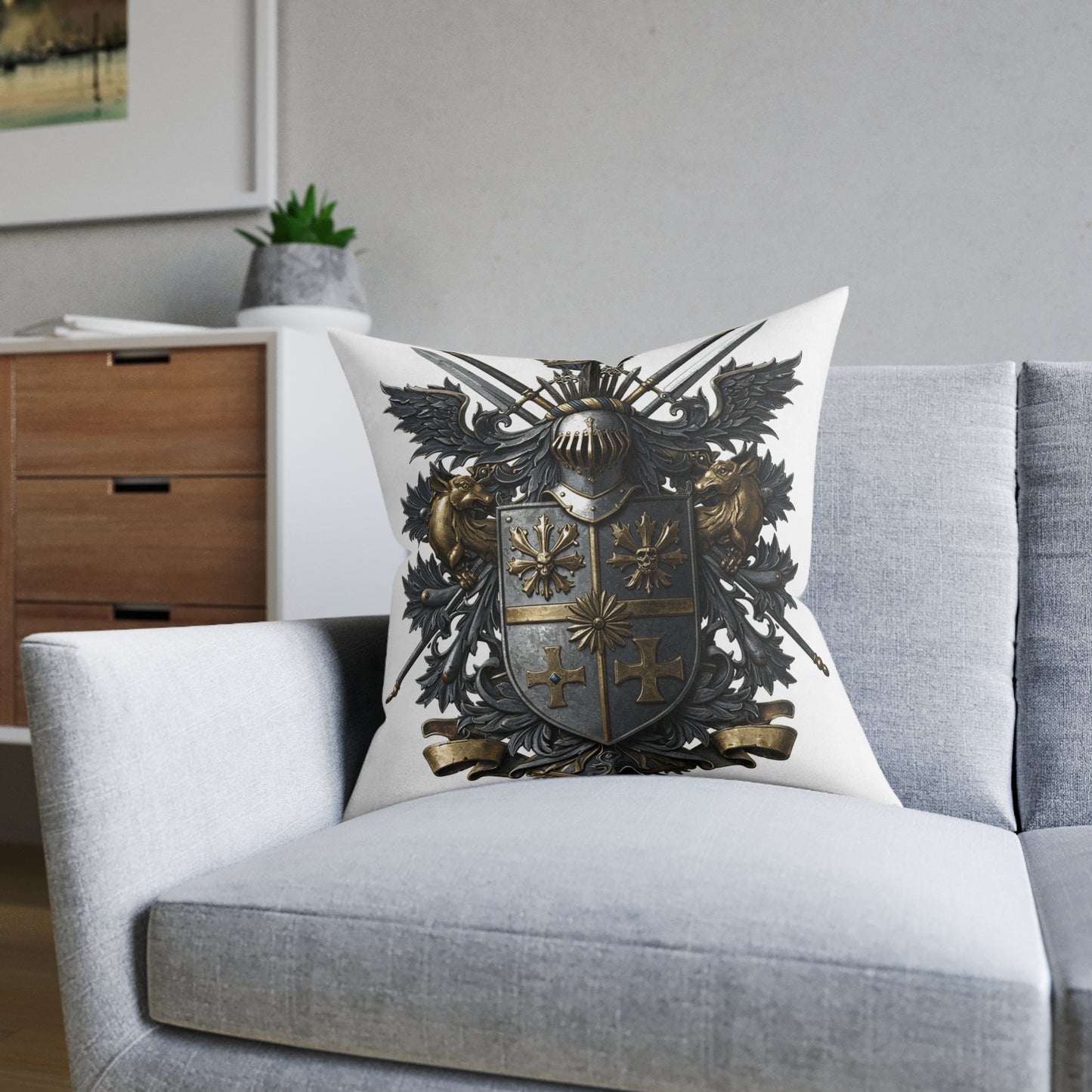 Urban Edge Square Pillow - Guild Edition #7