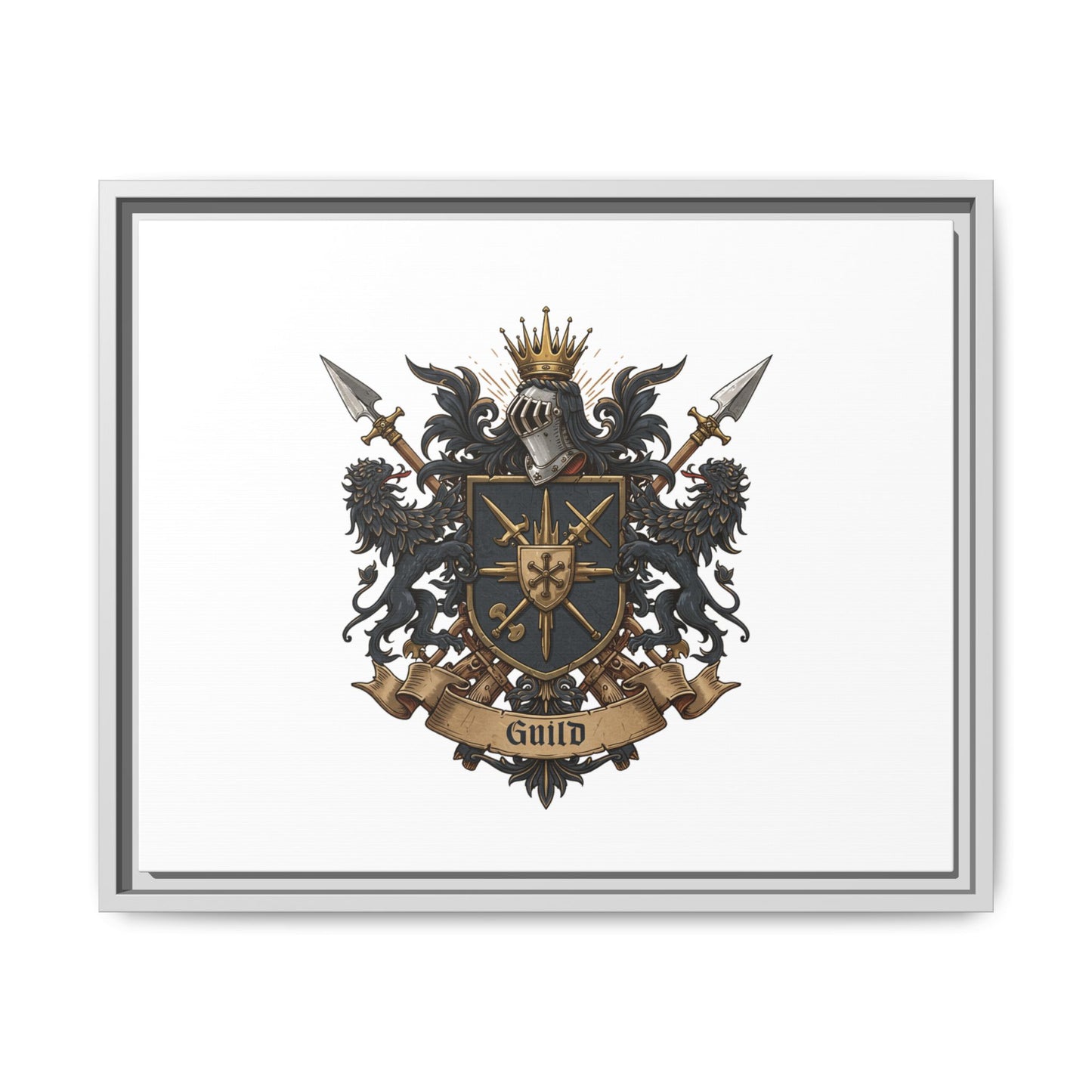 Guild Edition #3 - Professional Elegance Framed Canvas