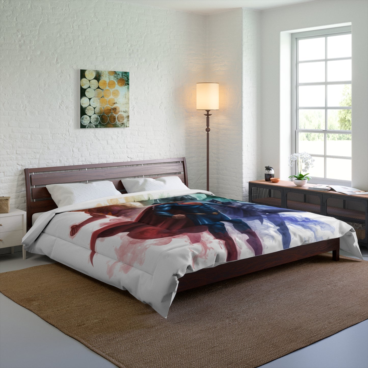 Dreamy Haze Comforter - Ultra Smoke Print Style #2