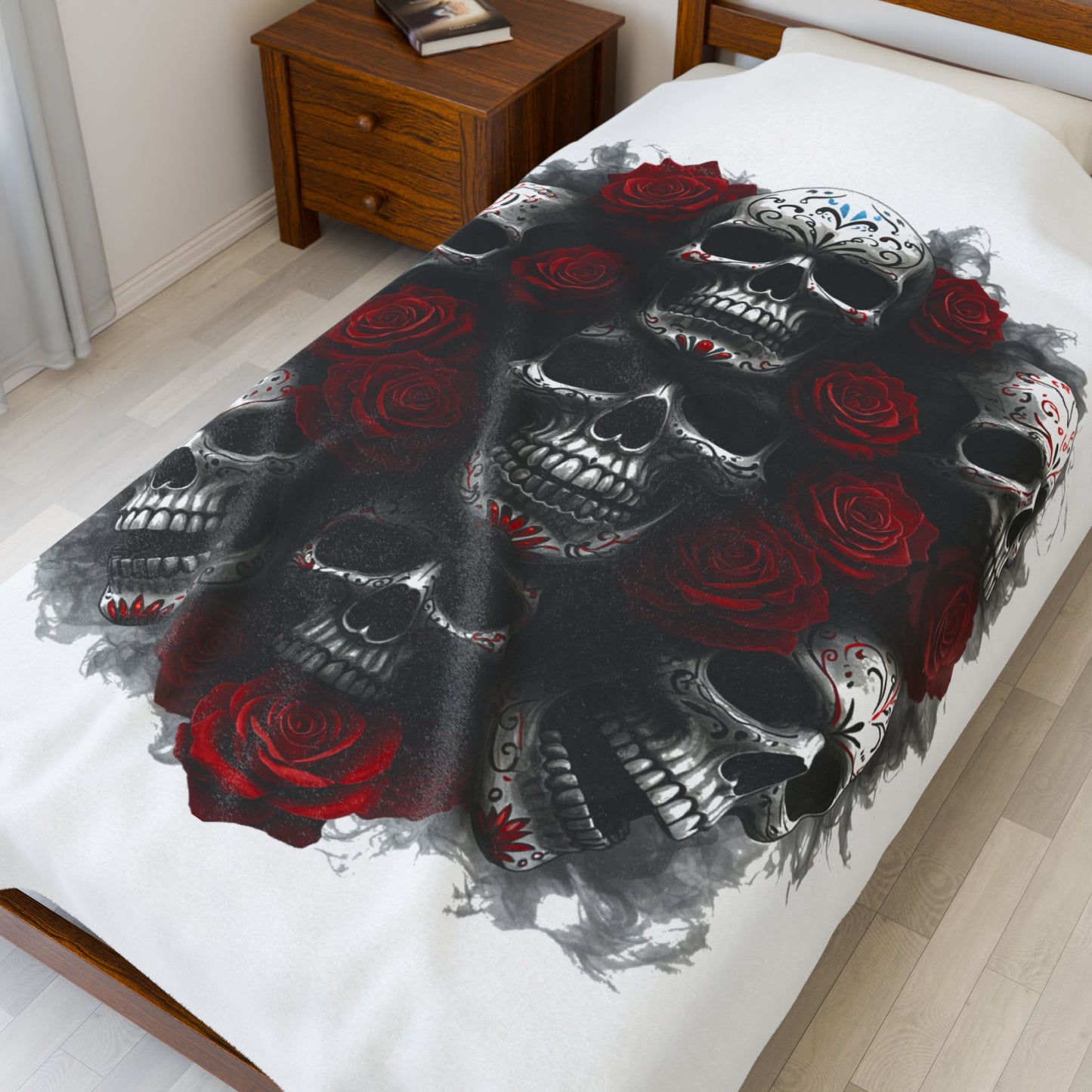 LaCatrina Luxe Velveteen Plush Blanket - Cozy Casual Style