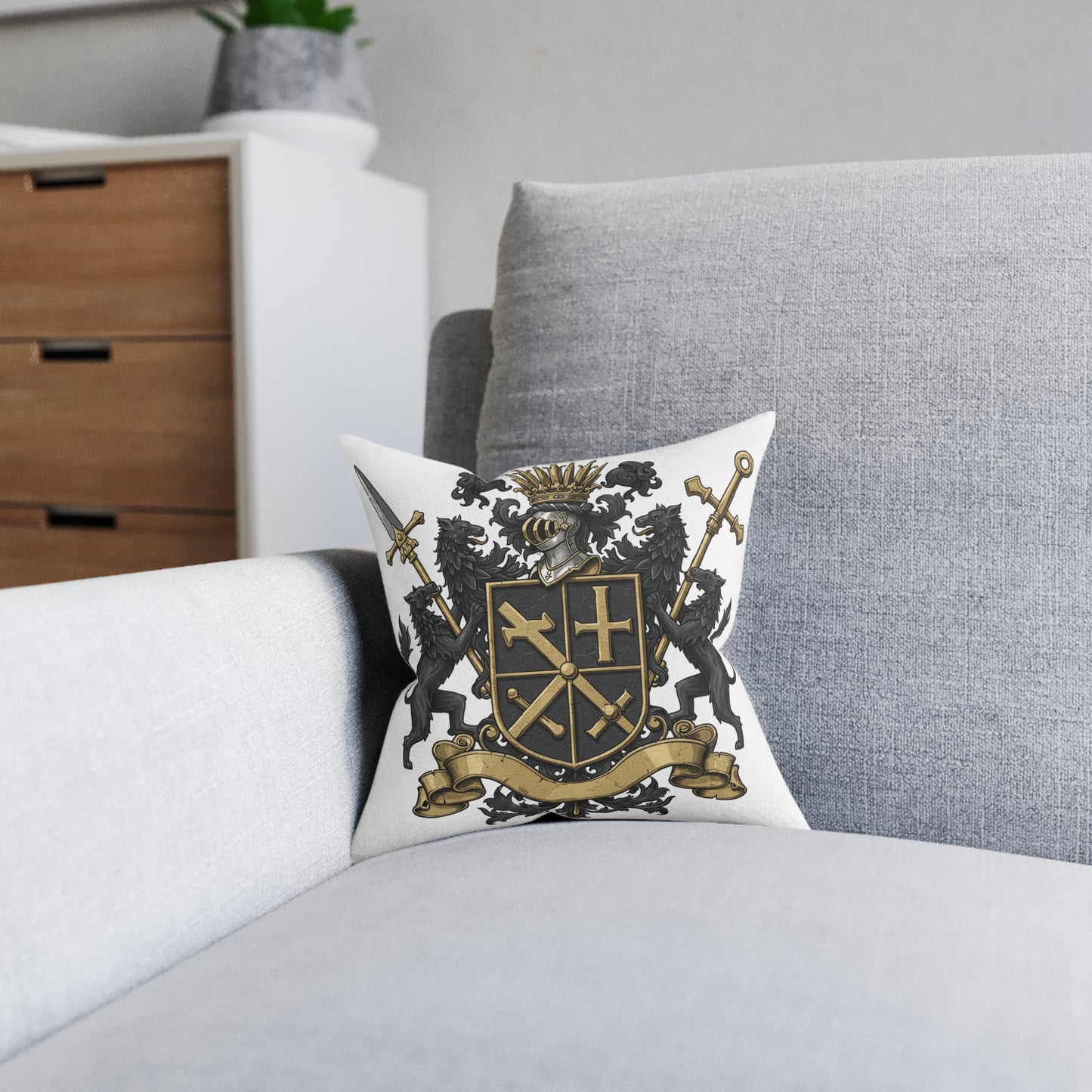 Urban Edge Guild #9 - Dual-Sided Square Pillow