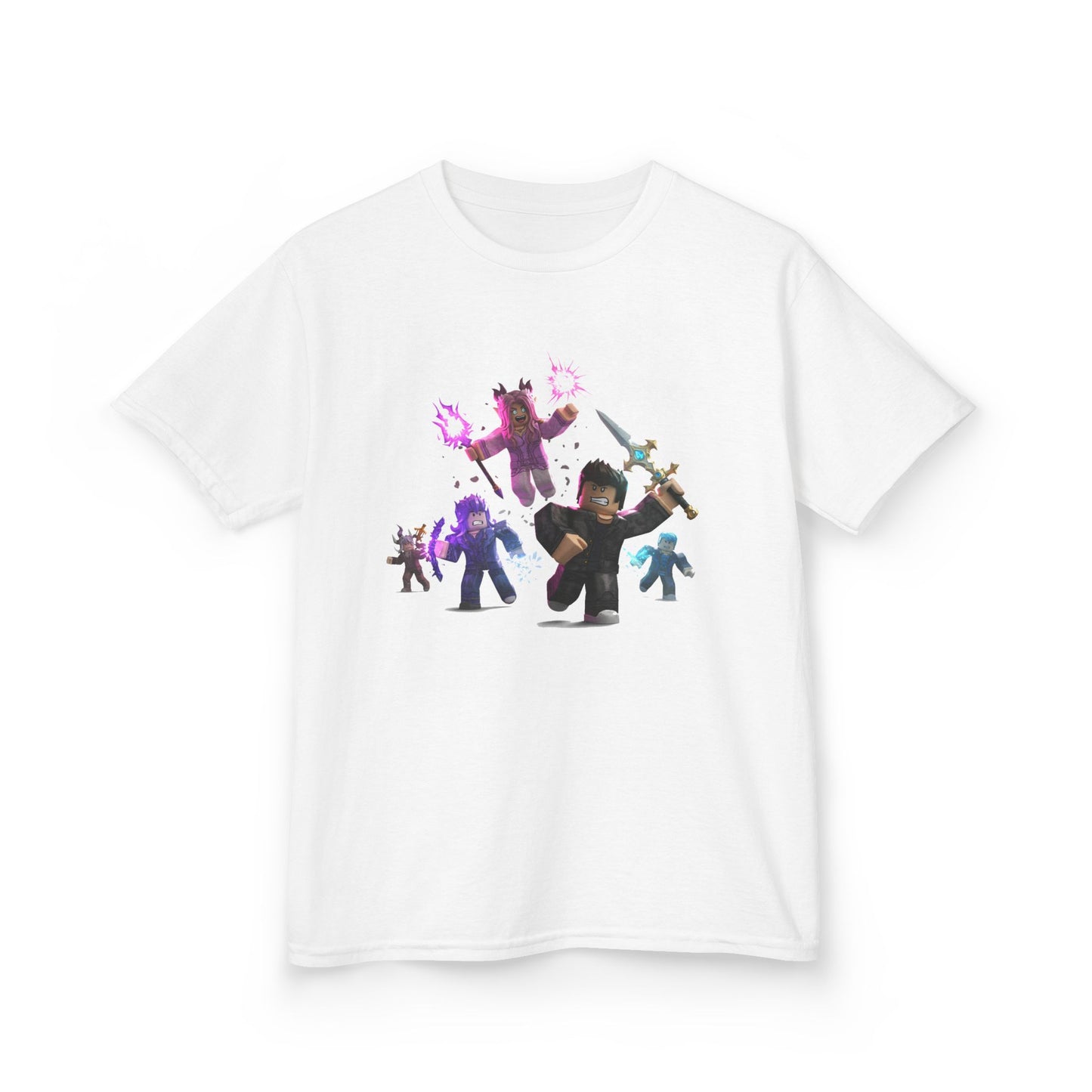 Pixel Pals Adventure - Kids' Trendy Voxel Tee